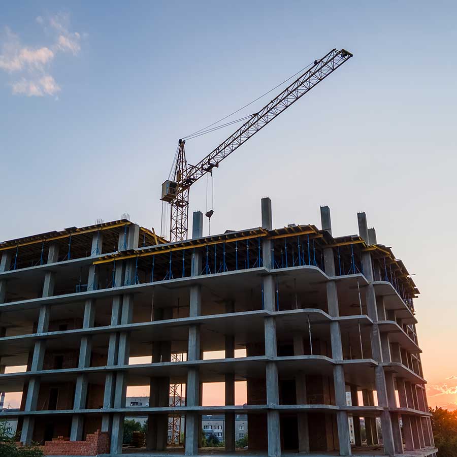 Bau und Baubedarf - mentec® liefert auch hier Gehäuse und Komponenten