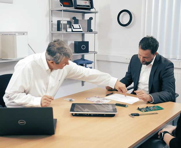 Vertriebsgespräch mit Kunden