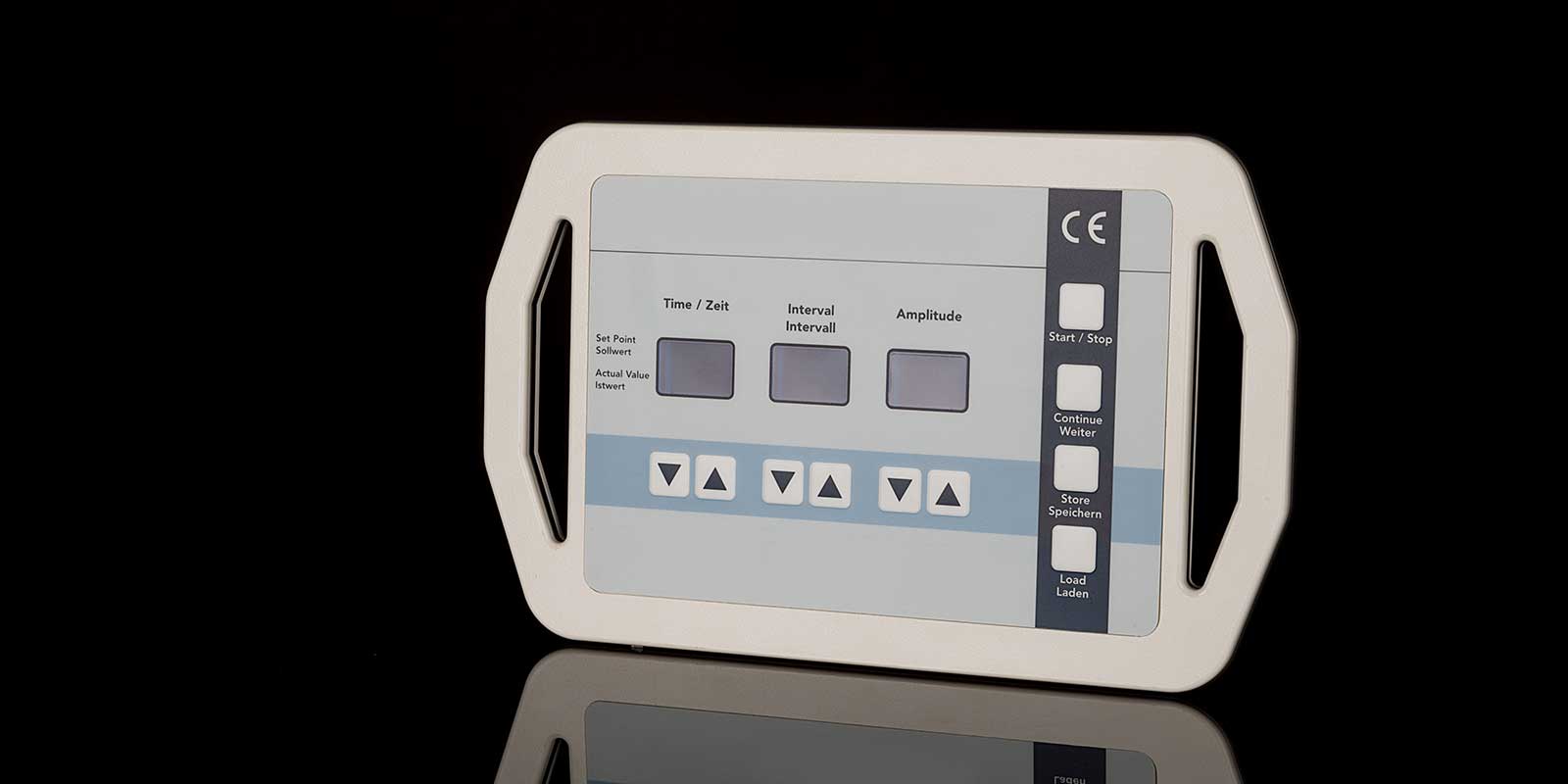 mentec® Hand Steuerungsgehäuse mit Folientastatur