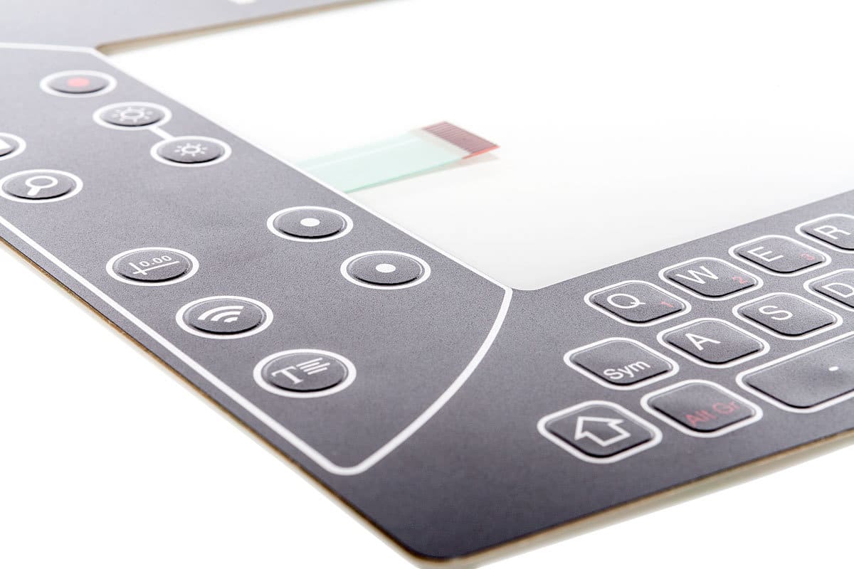 mentec - individuelle Folientastaturen für Ihre Elektroniksteuerung